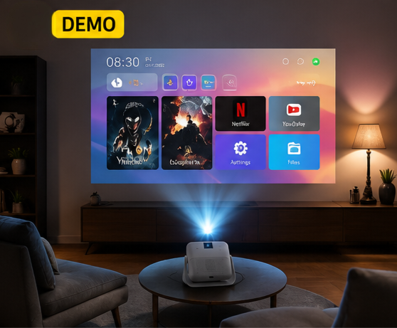 A2 Pro Touch-Screen Smart Projector Tablet 5