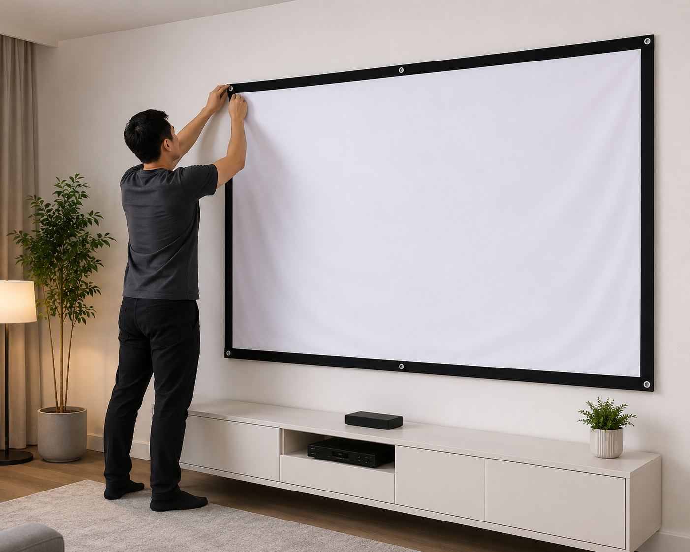 Premium Portable Projection Screen 4