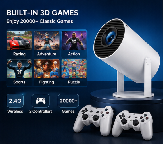 M300 Max 2-in-1 Game Projector 4