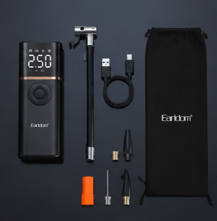 Earldom ET-V4 Portable Digital Air Compressor Pump 4
