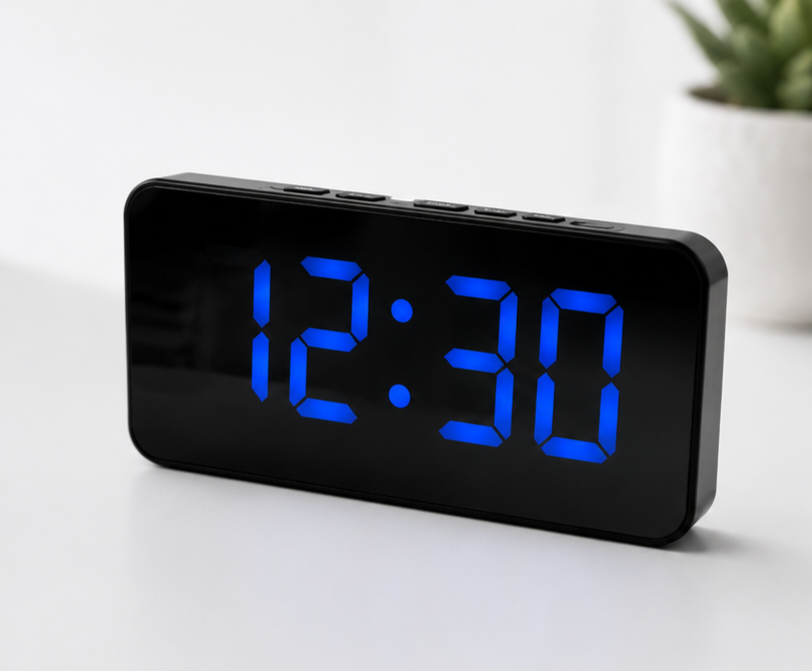 Digital LED Alarm Clock