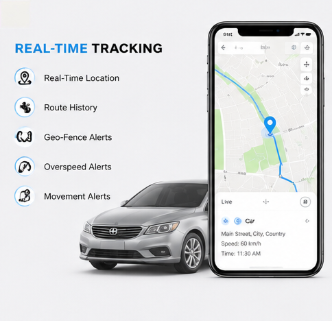GNSS GPS Vehicle Tracker 4