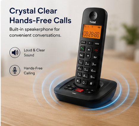 D1007 TAM Cordless Speakerphone 4