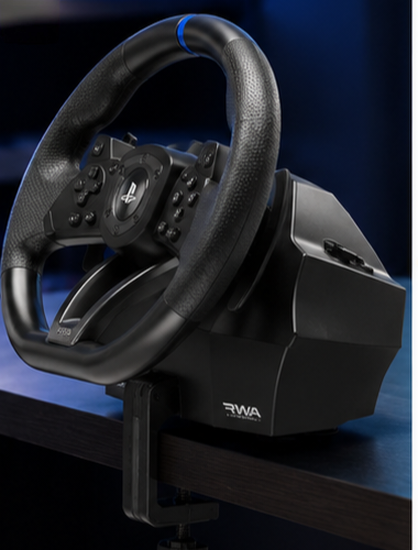 RWA Racing Steering Wheel with Pedals for PlayStation 5 4