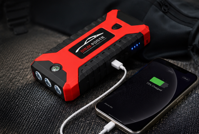Multi-Function Car Jump Starter Kit 3