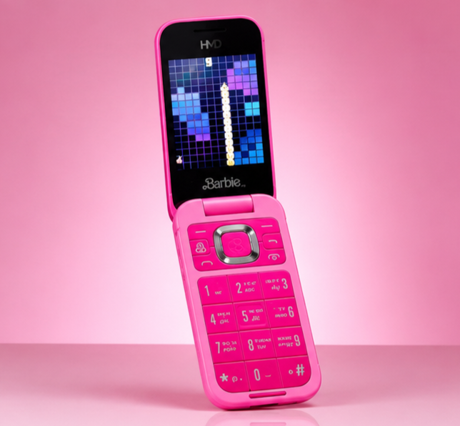 Barbie Style Flip Phone 4