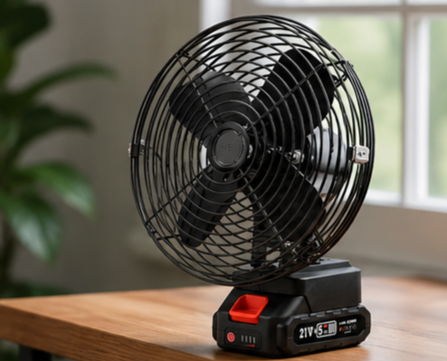 8" Portable Rechargeable Battery Fan