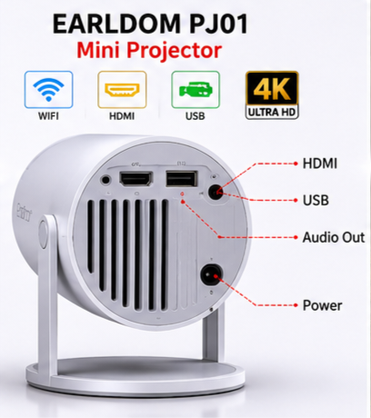 Earldom PJ01 Mini Projector 6