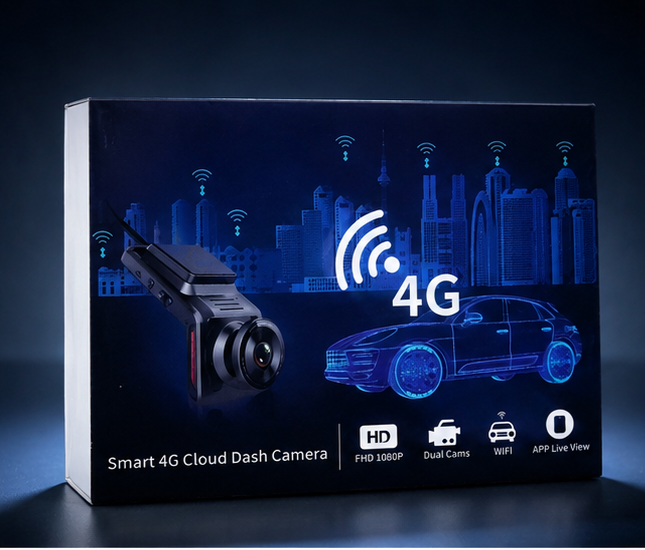 Smart 4G Cloud Dash Camera GPS Pro