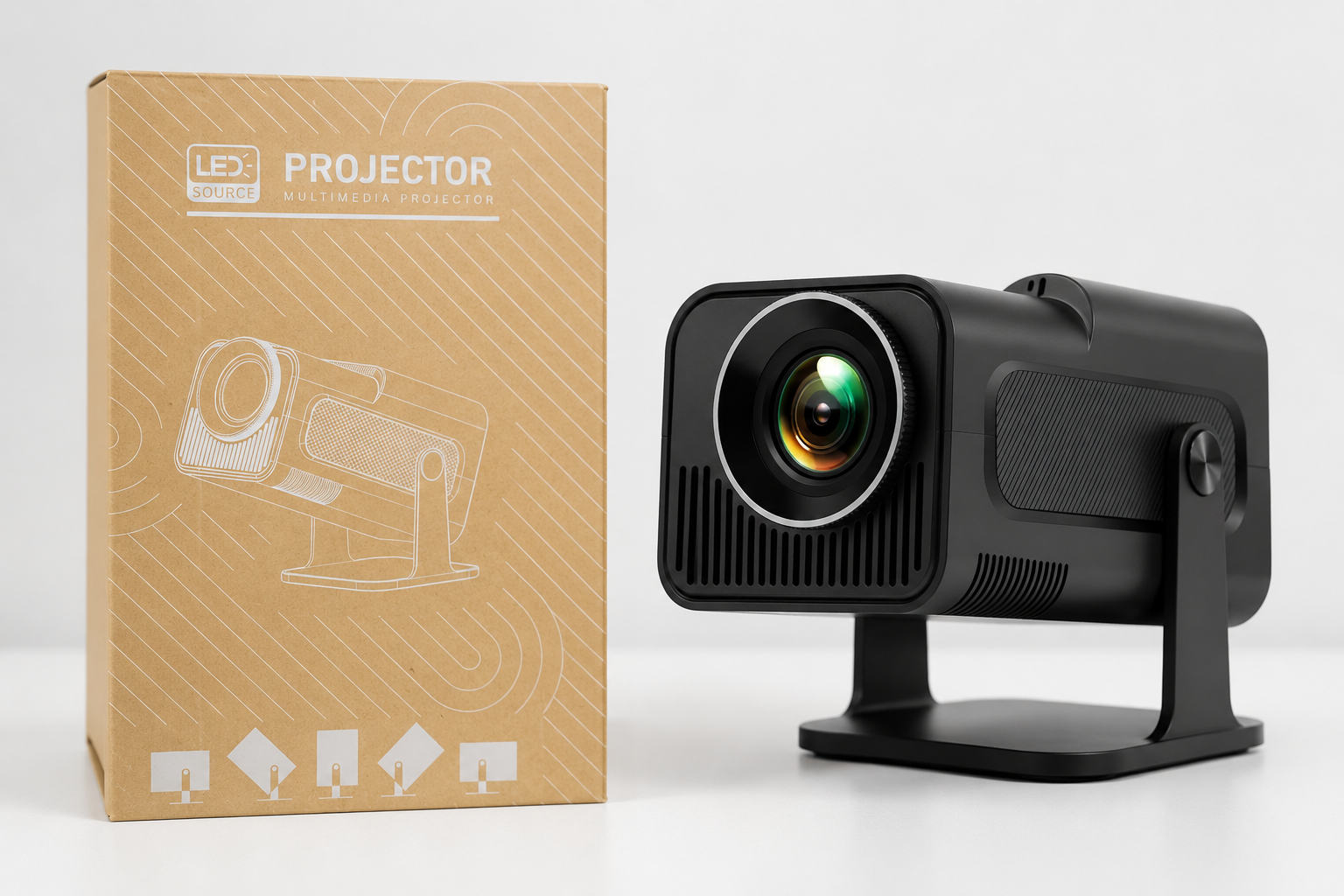 Smart LED Projector Ultra HD